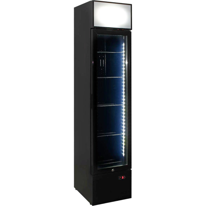 Bar Fridge | 160 Litre front view with door closed and empty